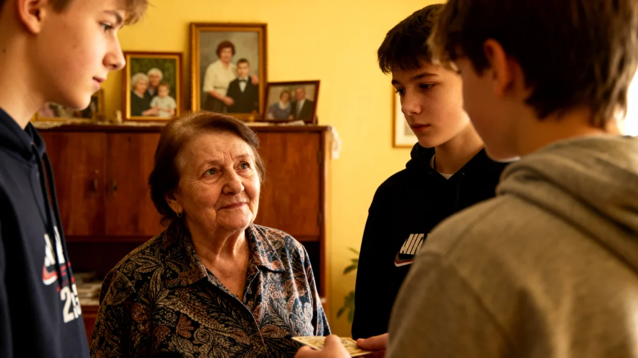 Babcia ma trudność w mówieniu 'nie' nastoletnim wnukom, co prowadzi do problemów z ustanawianiem granic i konsekwencji w wychowaniu"